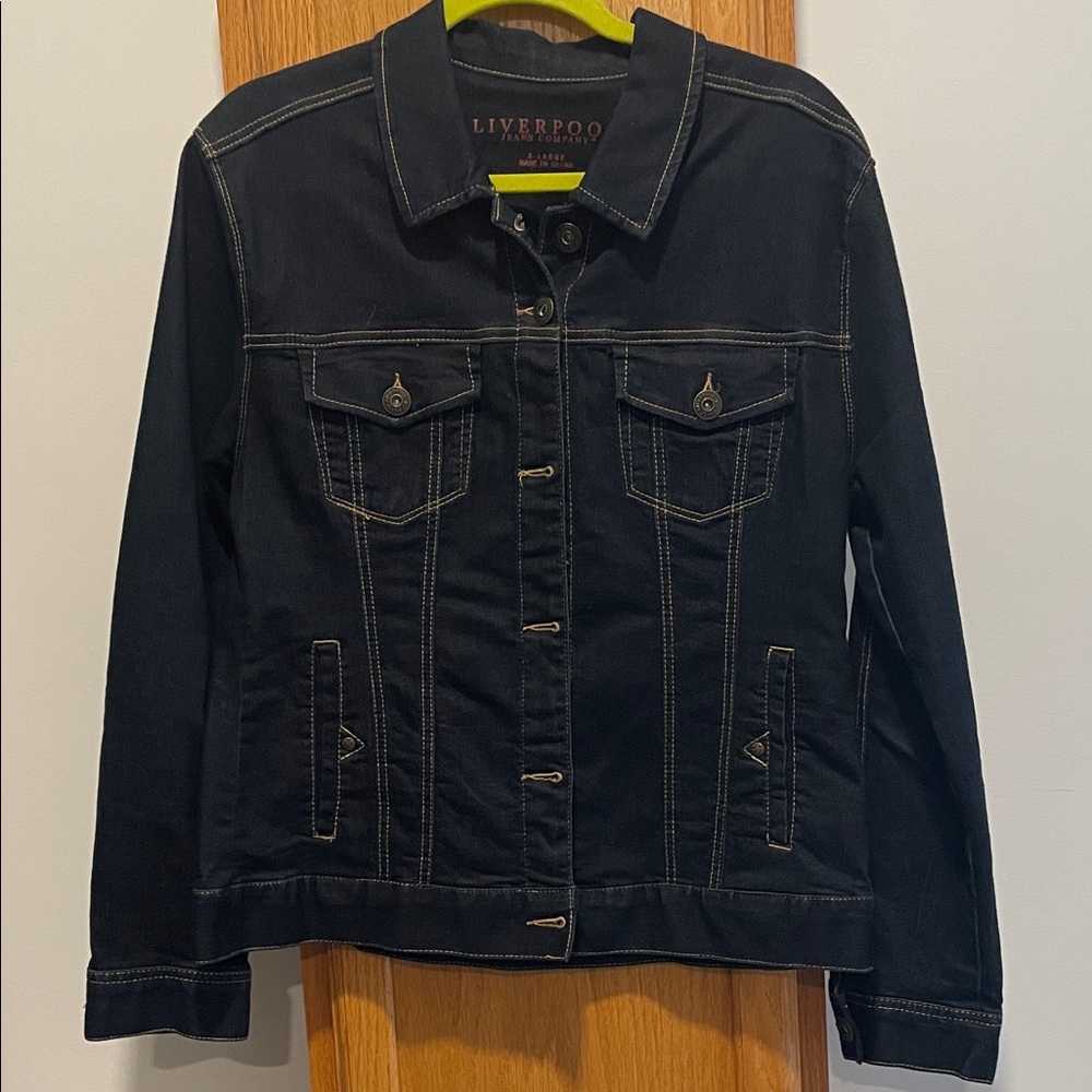 Liverpool Women's Dark Denim Jacket